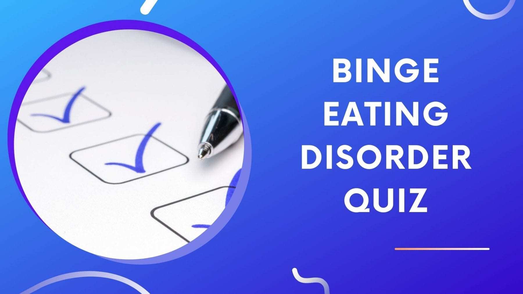 binge eating disorder quiz