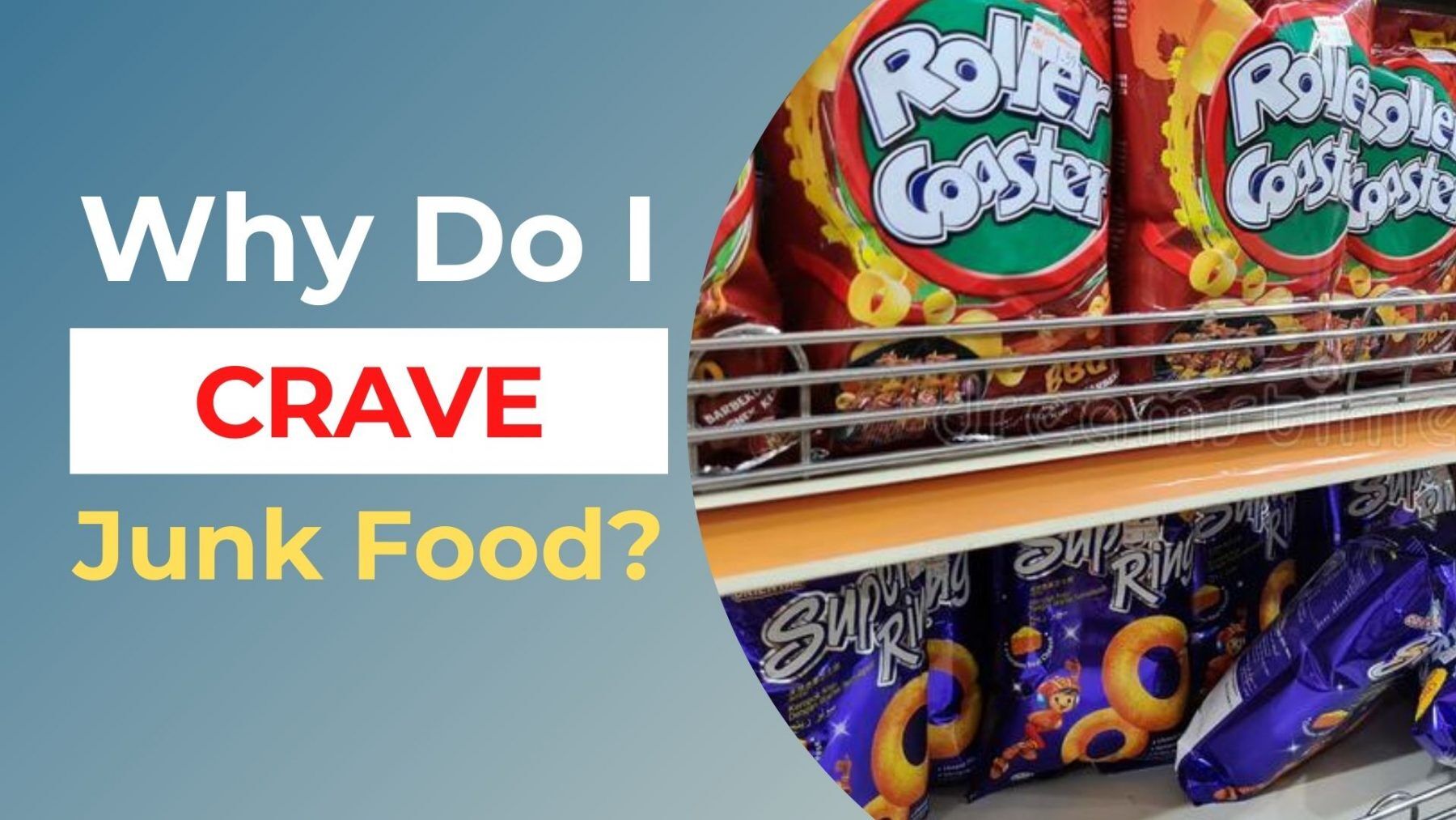 why do I crave junk food