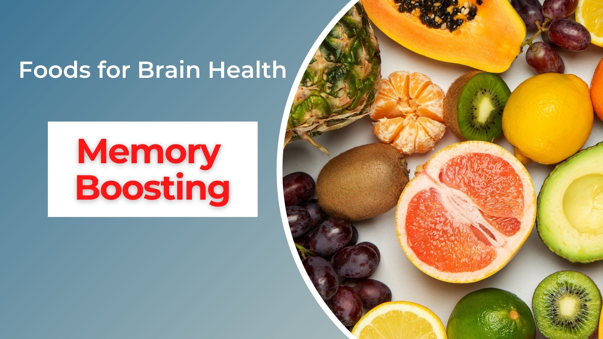 memory boosting foods