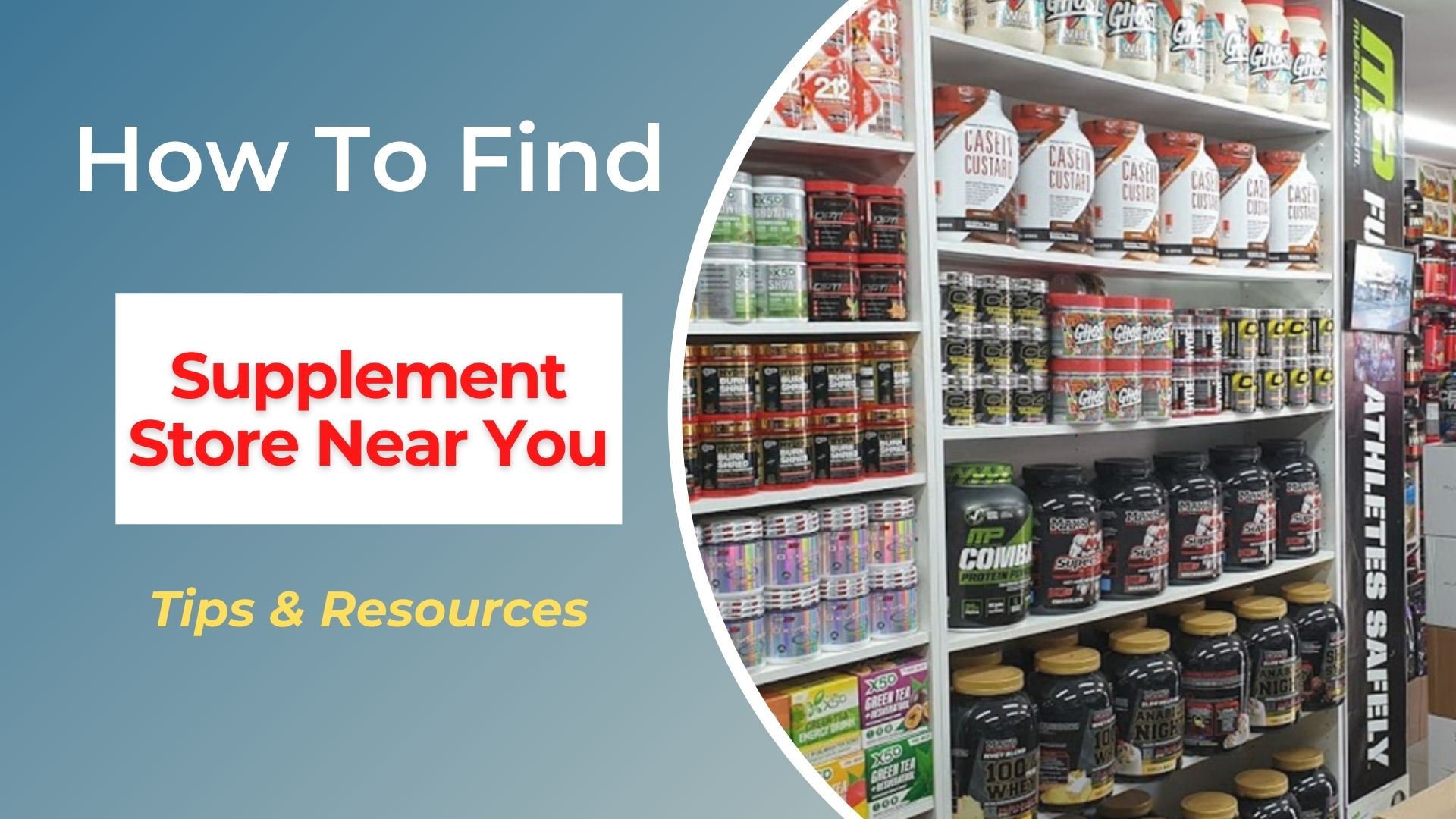 How to Find a Supplement Store Near Me Tips and Resources