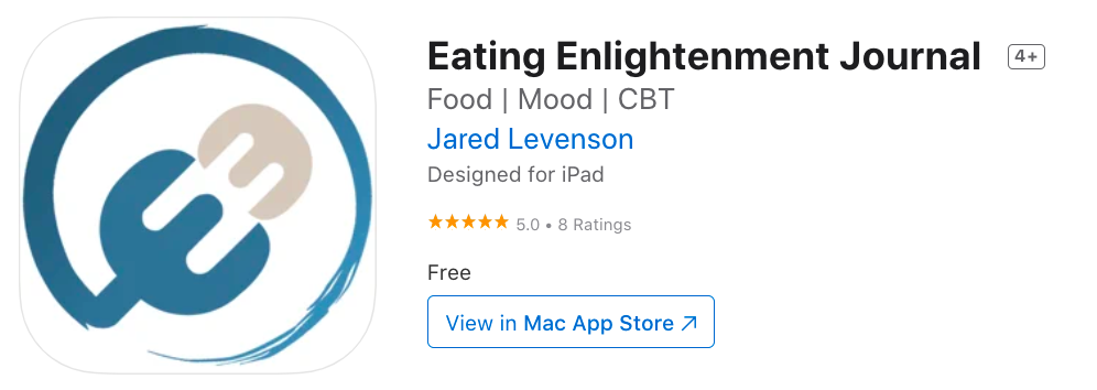 eating enlightenment logo for journal app