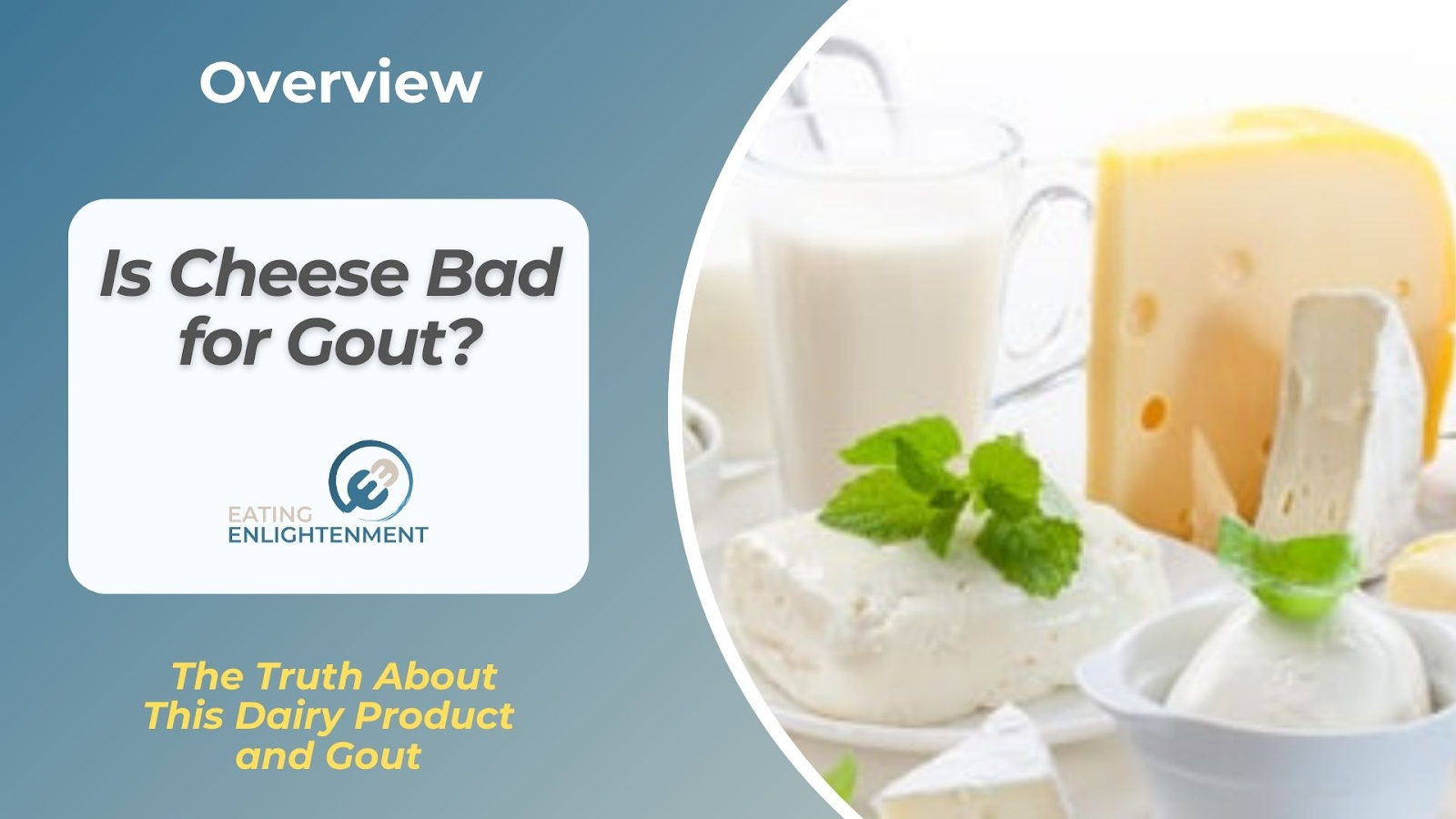 is cheese bad for gout