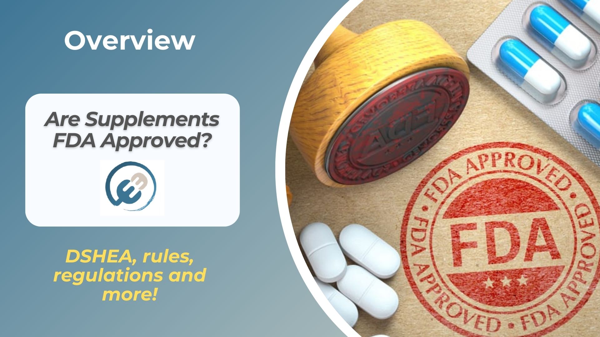 Are Supplements FDA Approved?