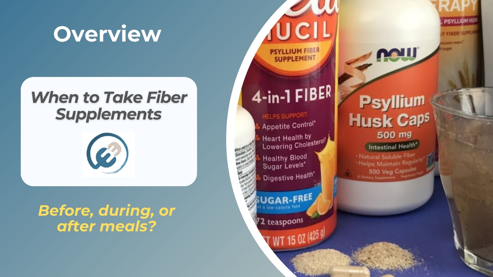 When to Take Fiber Supplements