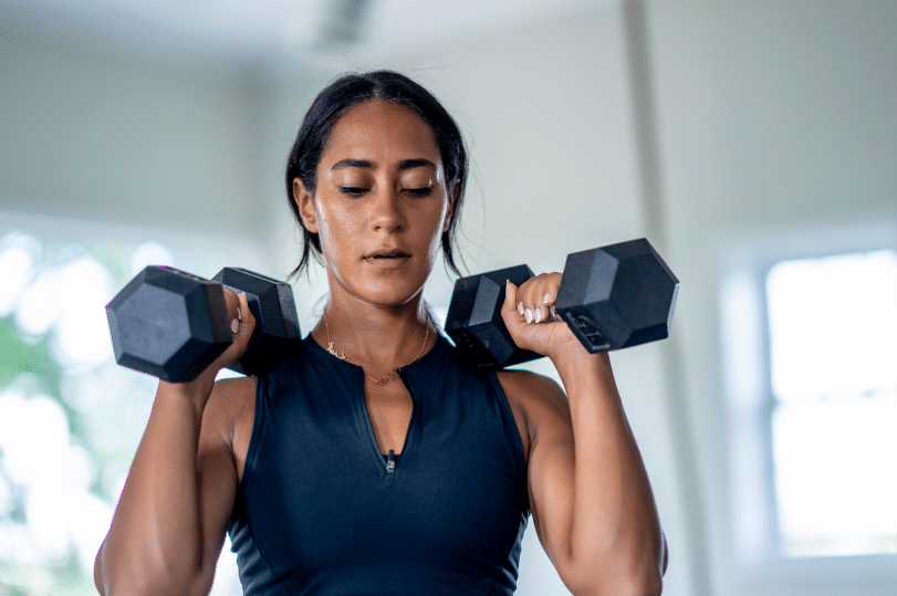 mindful weight lifting