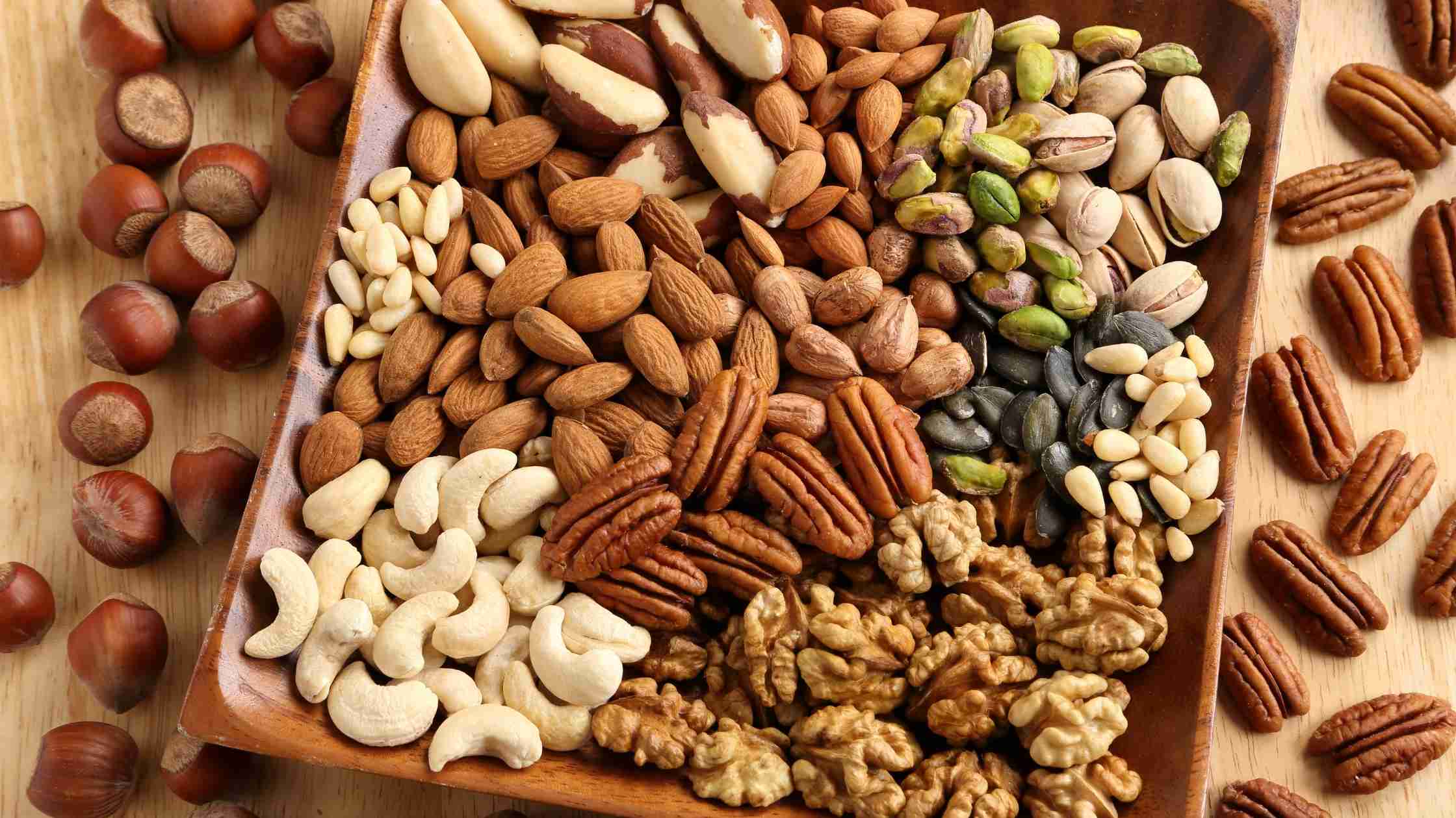 Nuts – Crunchy and Salty, Sometimes Coated with Flavors